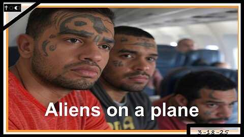 Aliens on a plane - 3-18-2025