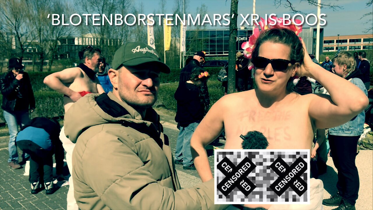 XR is Boos ‘blotenborstenmars’ als antwoord