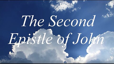 The Second Epistle of John | KJV