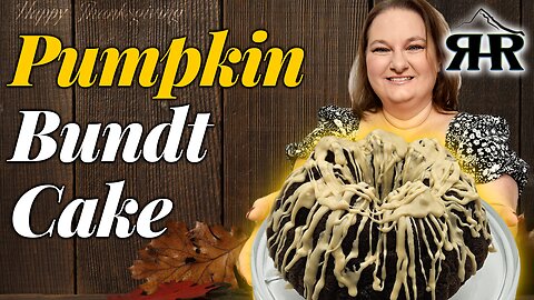 Easy Pumpkin Bundt Cake 🎃 Moist, Delicious & Perfect for Thanksgiving or Fall!