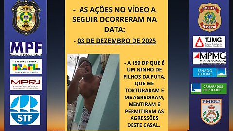 LUCIANA MARQUES E SEU MARIDO, AGRESSÕES E AMEAÇAS. PERMITIDOS PELA JUSTIÇA BRASILEIRA.