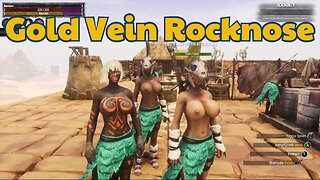 Conan Exiles beginners guide gold vein rocknose busty boobs breast expansion huge tits