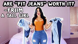 Are "Fit Jeans" Worth It? | My First Video