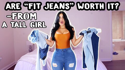 Are "Fit Jeans" Worth It? | My First Video