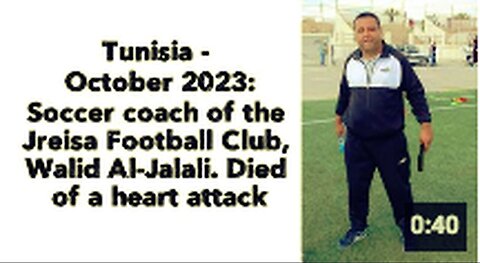 "Jreisa Football Club's Soccer Coach, Walid Al-Jalali, Dies from Heart Attack"
