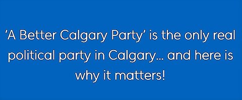 A Better Calgary Starts With You