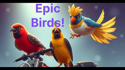 Try Not To Laugh | Funny Riding Birds Video