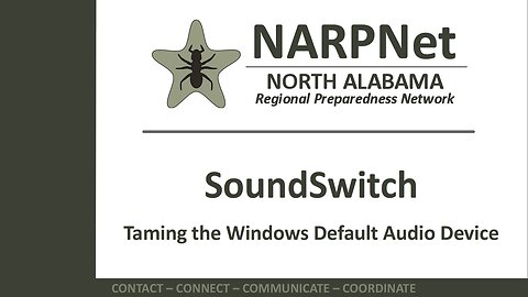 SoundSwitch: Tame the Windows Default Audio Device
