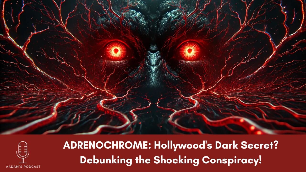 ADRENOCHROME: Hollywood's Dark Secret? Debunking the Shocking Conspiracy! | Podcast-117