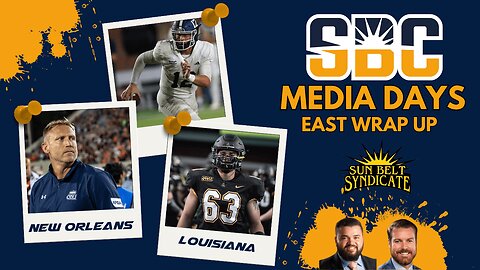 Sun Belt Media Days - West Division Wrap Up