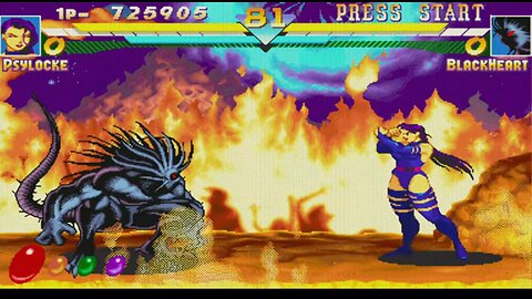 Psylocke vs BlackHeart