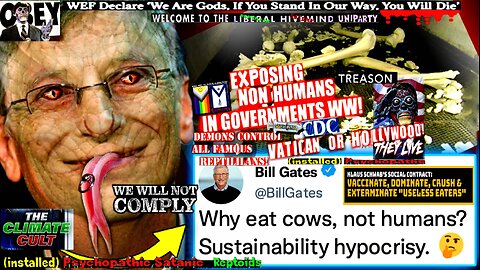 Bill Gates Exposed Pumping Human Remains Into U.S. Food Supply
