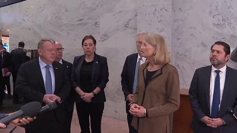 Danish and Greenland officials meet with senators on Capitol Hill - January 14, 2026