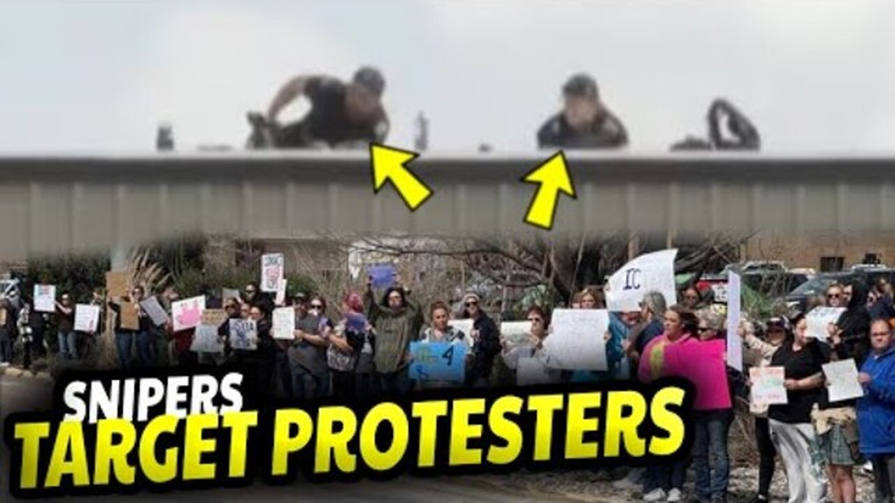 THIS is BAD: Cops Who OFFED Autistic Kid Set Up SNIPERS Against Protesters. INSANE