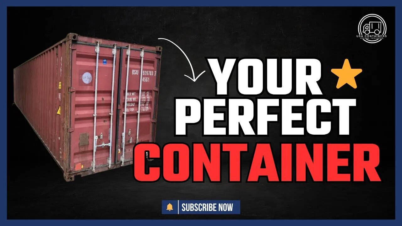 About 40HC One Trip Containers | USA Containers