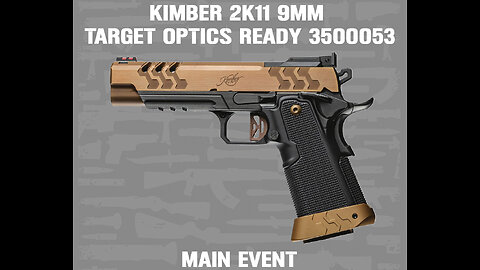KIMBER 2K11 9MM TARGET OPTICS READY 3500053