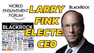 Larry Fink, boss of Blackrock appointed co-chair World Economic Forum