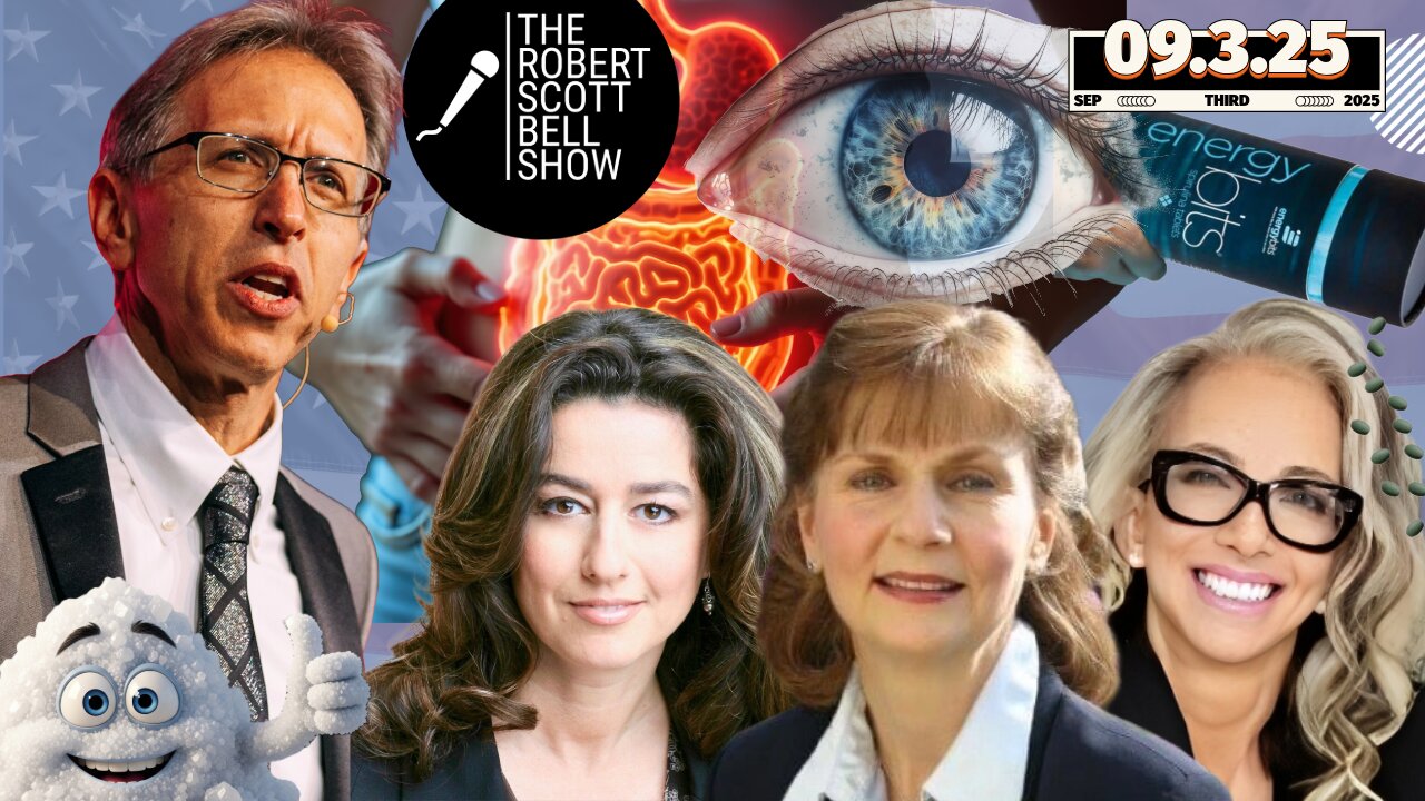 RFK Shifts CDC Focus, Dr. Sabine Hazan, Ellen Tart-Jensen, Iridology, Catharine Arnston, Algae Health - The RSB Show 9-3-25