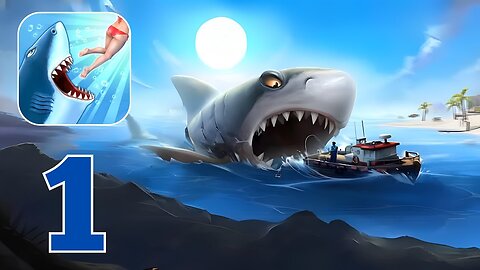 Hungry Shark Evolution - Gameplay Walkthrough | Part 1 (Android, iOS)