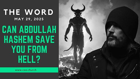 Can Abdullah Hashem save you from Hell?