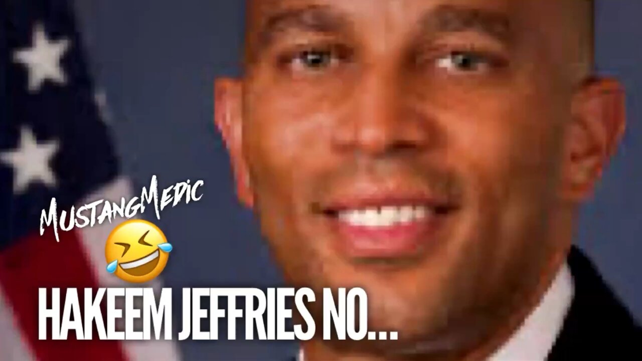 BREAKING NEWS🚨 Hakeem Jeffries is the worst minority leader in Congress that we’ve ever had.