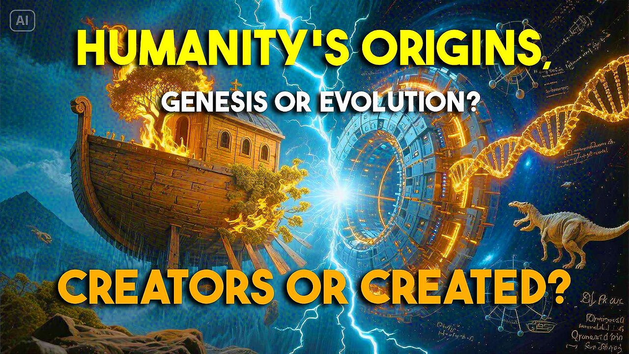 "When Genesis Meets Science: A Cosmic Debate on Human Creation"