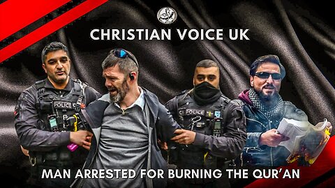 Man arrested for burning the Koran