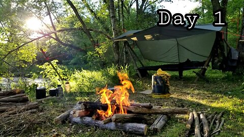 Solitude - 4 Days in the Bush - Day 1 - Setting up Camp