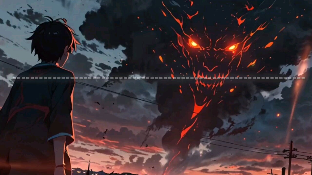 Monster Behind My Smile | Dark Fantasy Anime Song