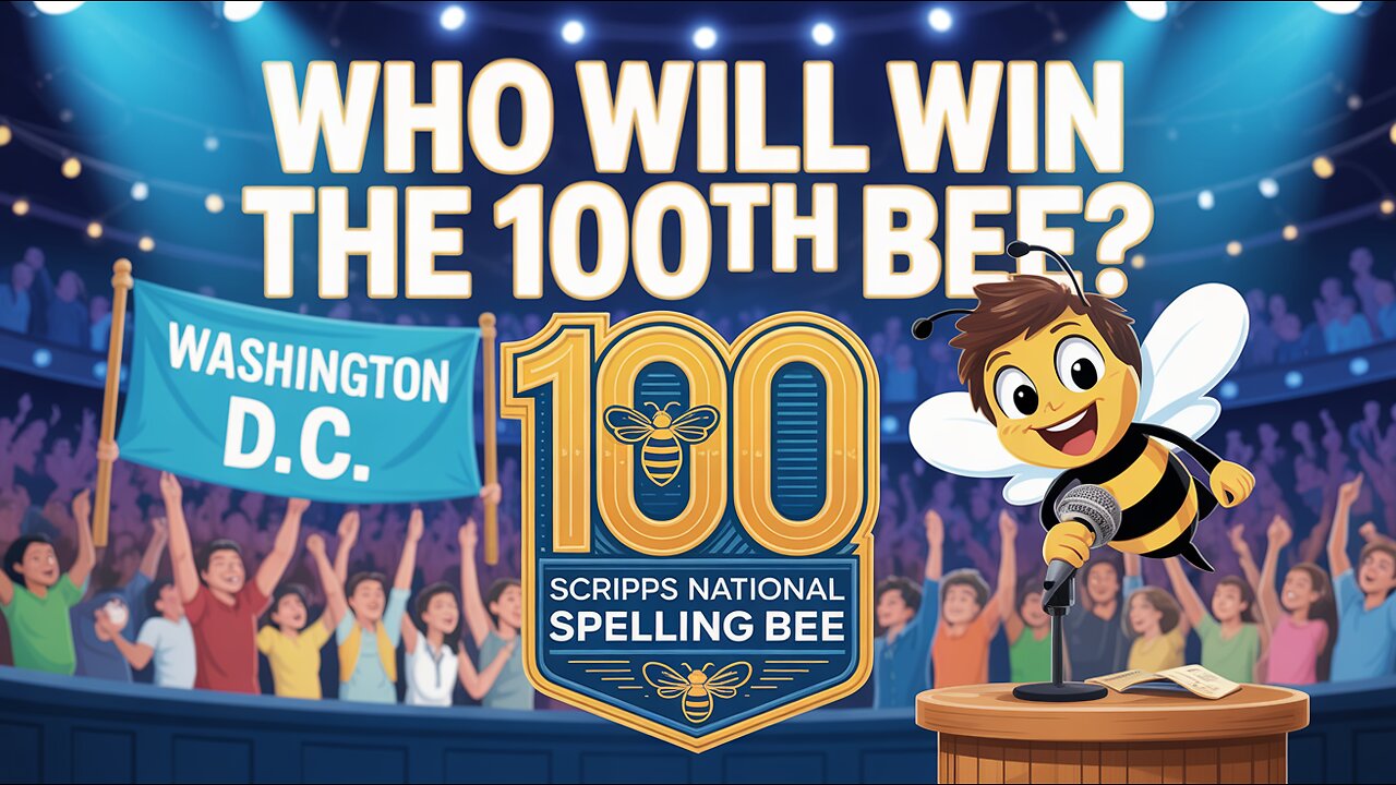 Spelling Bee 2025: Meet the Young Geniuses Competing in the 100th National Spelling Bee! 🐝📚