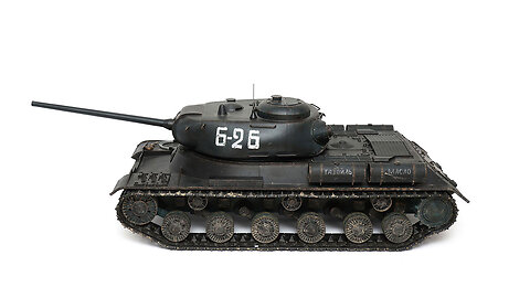 3D printed RC tank Josif Stalin 1