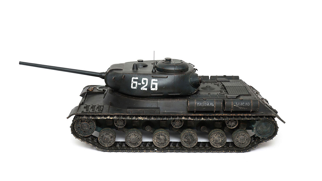 3D printed RC tank Josif Stalin 1