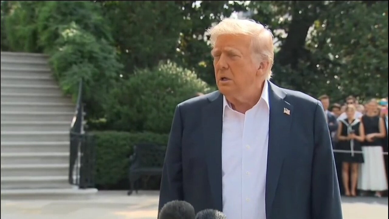 Trump Rips The Media For Not Reporting The Rescue of 10K Migrant Children
