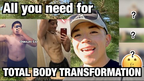 All you need for Total Body Transformation ✊🏼⚡️