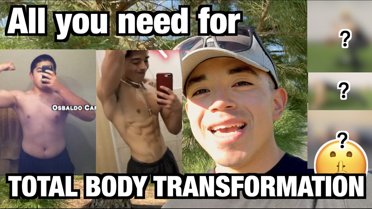 All you need for Total Body Transformation ✊🏼⚡️