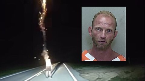 Body Cam Footage: Man arrested after shooting flare gun at Fla. deputy, taking off his pants