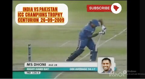 🏏**Epic Clash: India vs Pakistan - ICC Champions Trophy 2009!**🏏