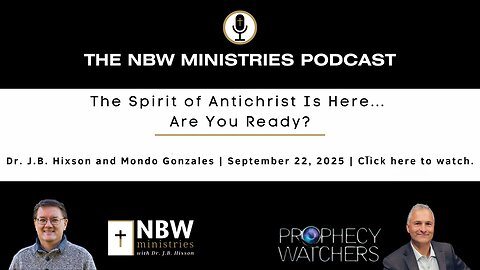 1322. The Spirit of Antichrist Is Here... Are You Ready?