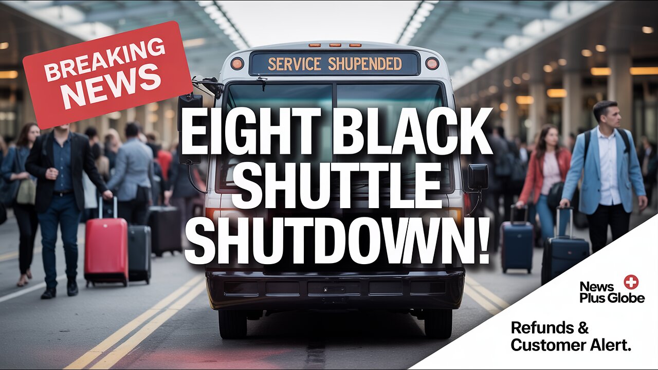 Eight Black Airport Shuttle Shutdown Shocks Customers | Refunds & What You Need to Know