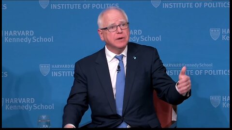 LOL. Tim Walz Calls Kamala Harris The Most Qualified Presidential Candidate Ever