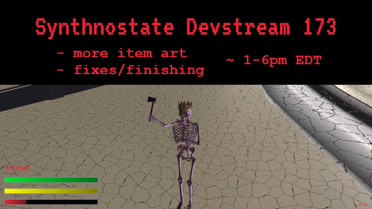 Synthnostate Devstream 173