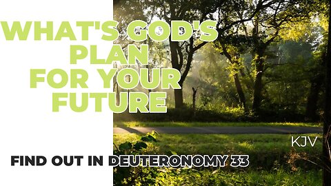 What's God's Plan for Your Future?