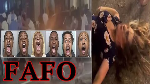 Ghetto Blacks FIND OUT from Grand Jury for BRUTAL BEATING of White People! FAFO!