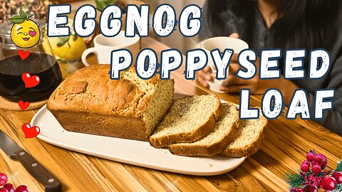 The Ultimate 90s Nostalgia: Betty Crocker’s Eggnog Poppy Seed Bread