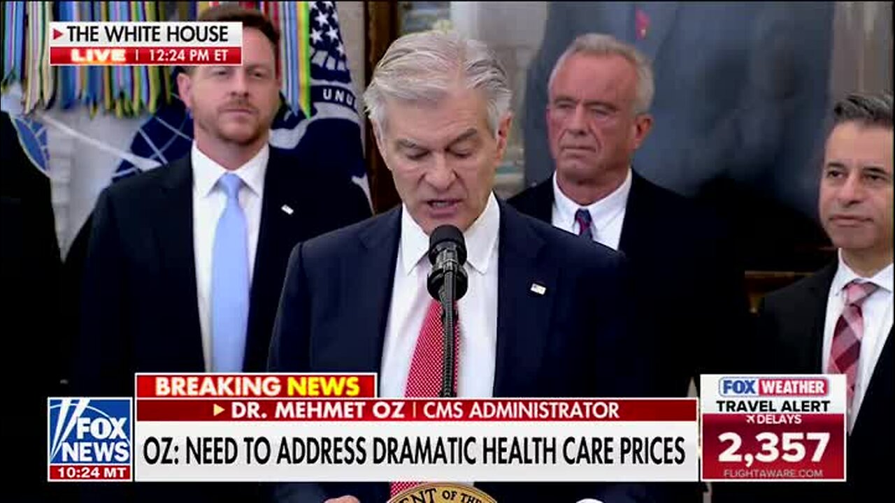 Dr. Oz on New Pharma Deal: Governors Should Be Calling Pres. Trump Directly and Thanking Him