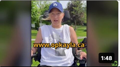 37-Year-Old Kayla Paralyzed by Moderna Vaccine: Canadian Government Suggests Assisted Suicide