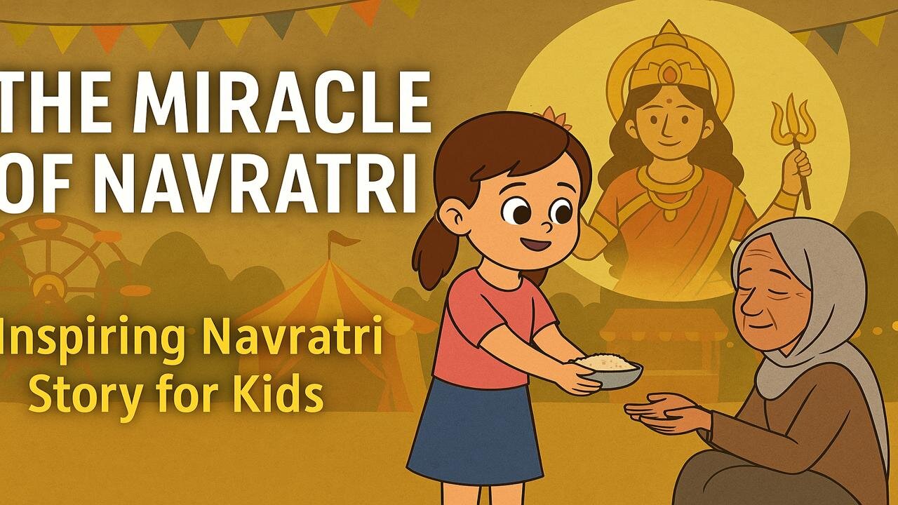 The Miracle of Navratri 🌸 | Inspiring Navratri Story for Kids | Moral Story in English
