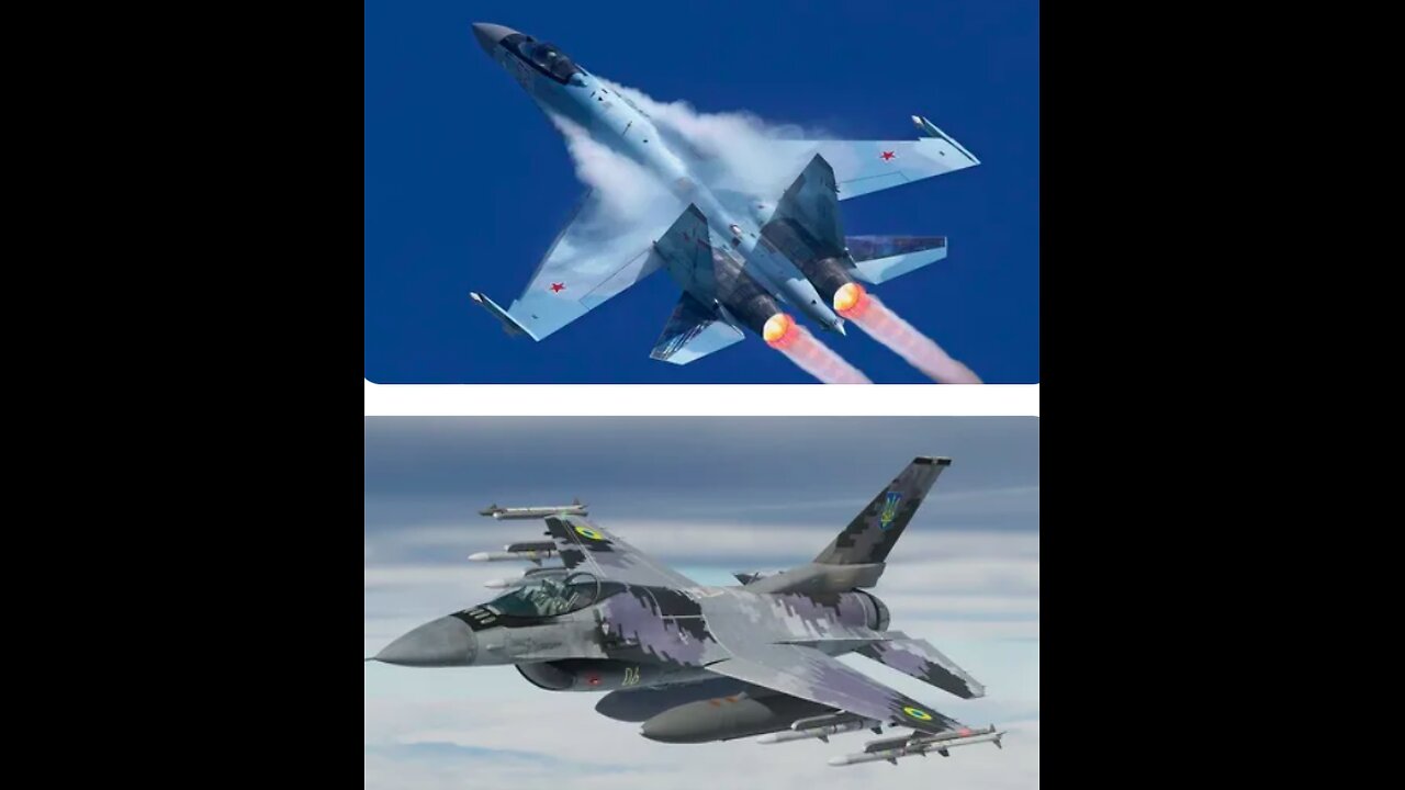 To destroy all Ukrainian F-16s Russia increases the production of Su-35 fighter jets