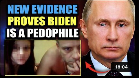 "Putin Promises to Expose Hunter Biden's Disturbing Tapes, Threatening 'New World Order'"