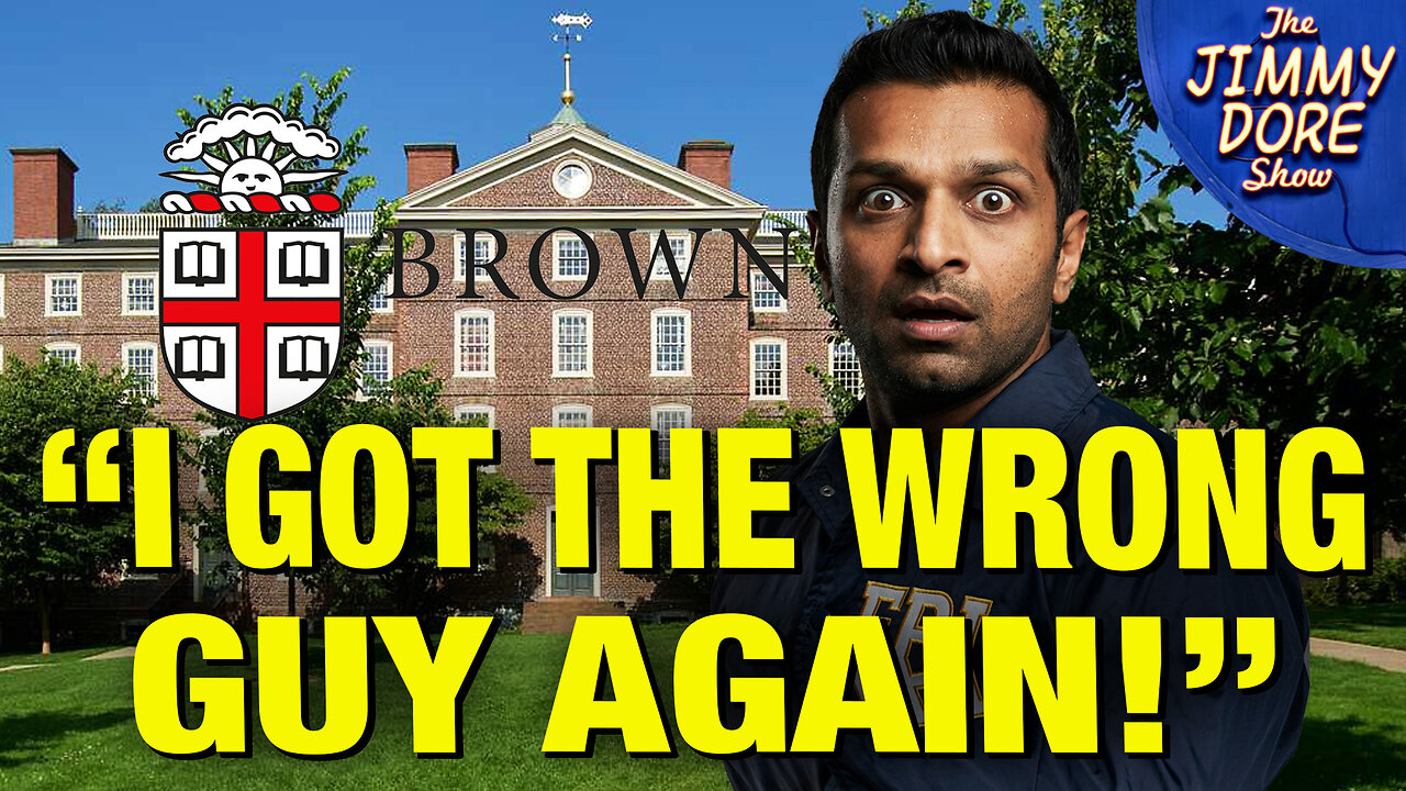 Kash Patel BRAGS About Catching The WRONG GUY In Brown University Shooting